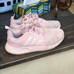 Light Pink Mesh Athletic Sneakers